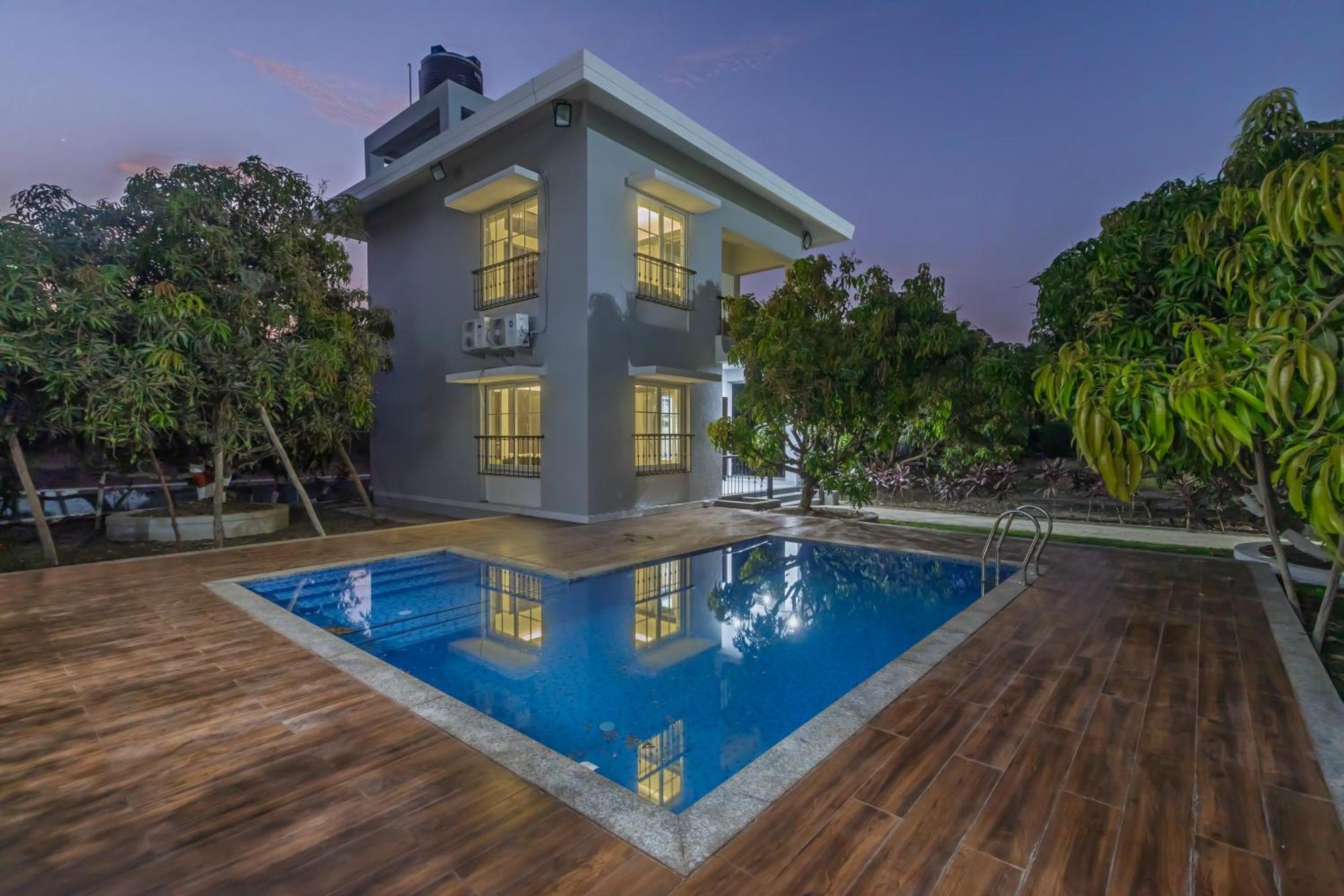 Saffronstays Serene Retreat, Alibaug Alībāg Buitenkant foto
